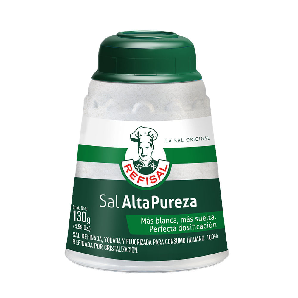 Sal Refisal Salero X130g Tiendas Jumbo 0888