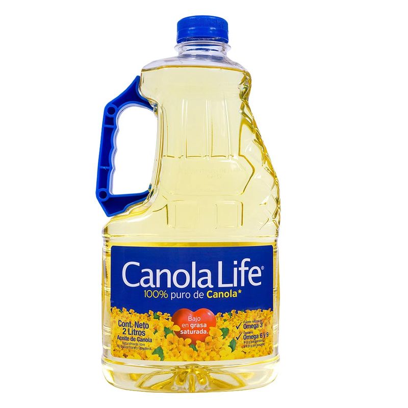 Aceite Canola Life bajo en grasa saturada x2L Tiendas Metro