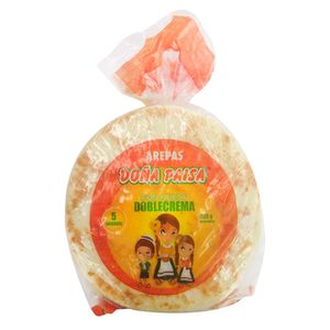 Arepa de queso doble crema Dona Paisa x 450 g
