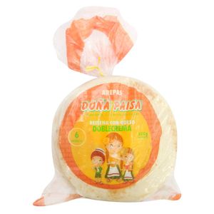 Arepa rellena queso Dona Paisa x 6 und x 600 g