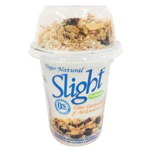 Yogurt Slight natural cereal arándanos x170g