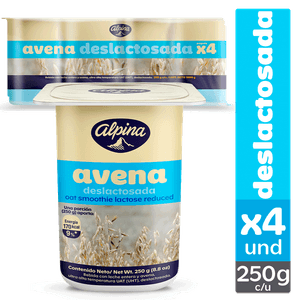 Avena Alpina deslactosada x4und x250g c-u