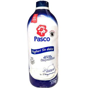 Yogurt Pasco natural sin dulce x1750g