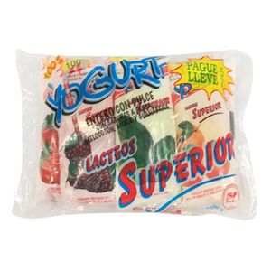 Yogurt surtido Superior x 150 g pague 5 lleve 7