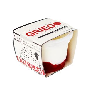 Yogurt Griego Deja-Mu Fresa X 160g