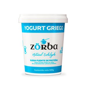 Yogurt Zorba Griego Natural Con Dulce x 500g