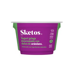 Yogurt Sketos Griego Descremada trozos Arándanos x 150g