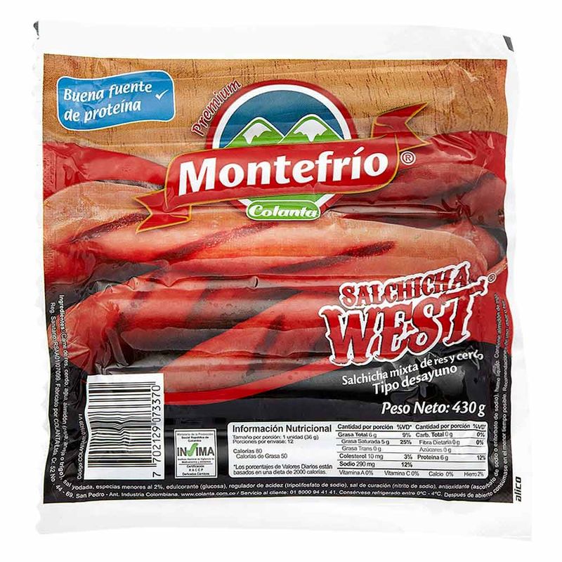 7702129073370-SALCHICHA-MIXTA-RES-Y-CERDO-MONTEFRIO-WEST-430-GR