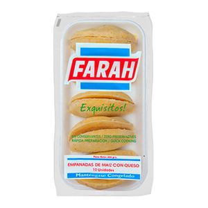 Empanada FARAH maíz queso x10und x400g