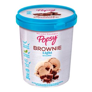 Helado Popsy Brownie Light x 1 litro