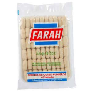 Deditos de queso Farah x60und