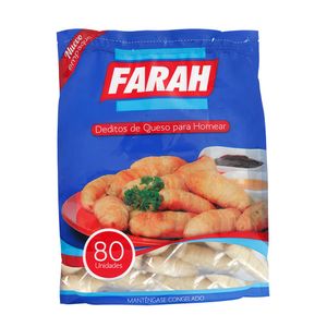 Deditos de queso Farah para hornear x80und x1600g
