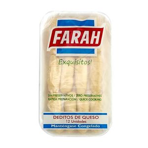 Dedito de queso económico Farah x 380 g