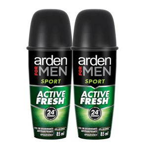 Desodorante Arden For Men sport x 2 unds x 85 ml c-u