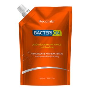 Jabón líquido Bacterion antibacterial doy pack x1000 ml