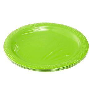 Set x 4 platos pandos verde