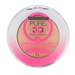 Polvo Compacto Maybelline Pure 3D Claro Natural 220 x 13 Gr