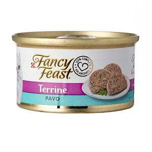 Alimento húmedo Fancy Feast para gatos terrine pavo x85g