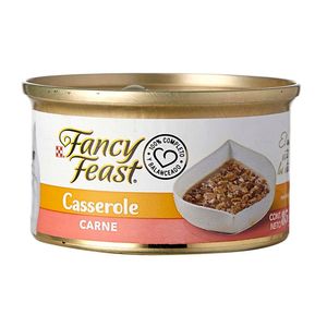 Alimento húmedo Fancy Feast para gatos casserole carne x85g