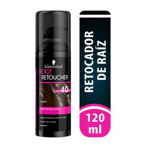 Retocador Root retoucher Negro spray x120ml