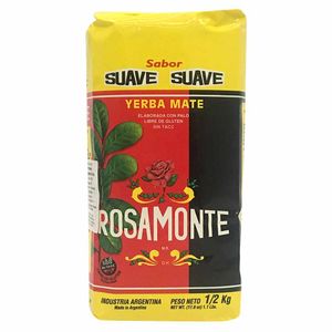 Yerba mate Rosamonte suave x 500 g