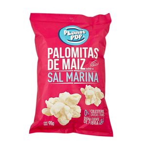 Palomitas maíz con sal marina Planet Pop x 98 g