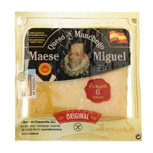 Queso manchego Maese miguel 6 meses cuna x 150 g