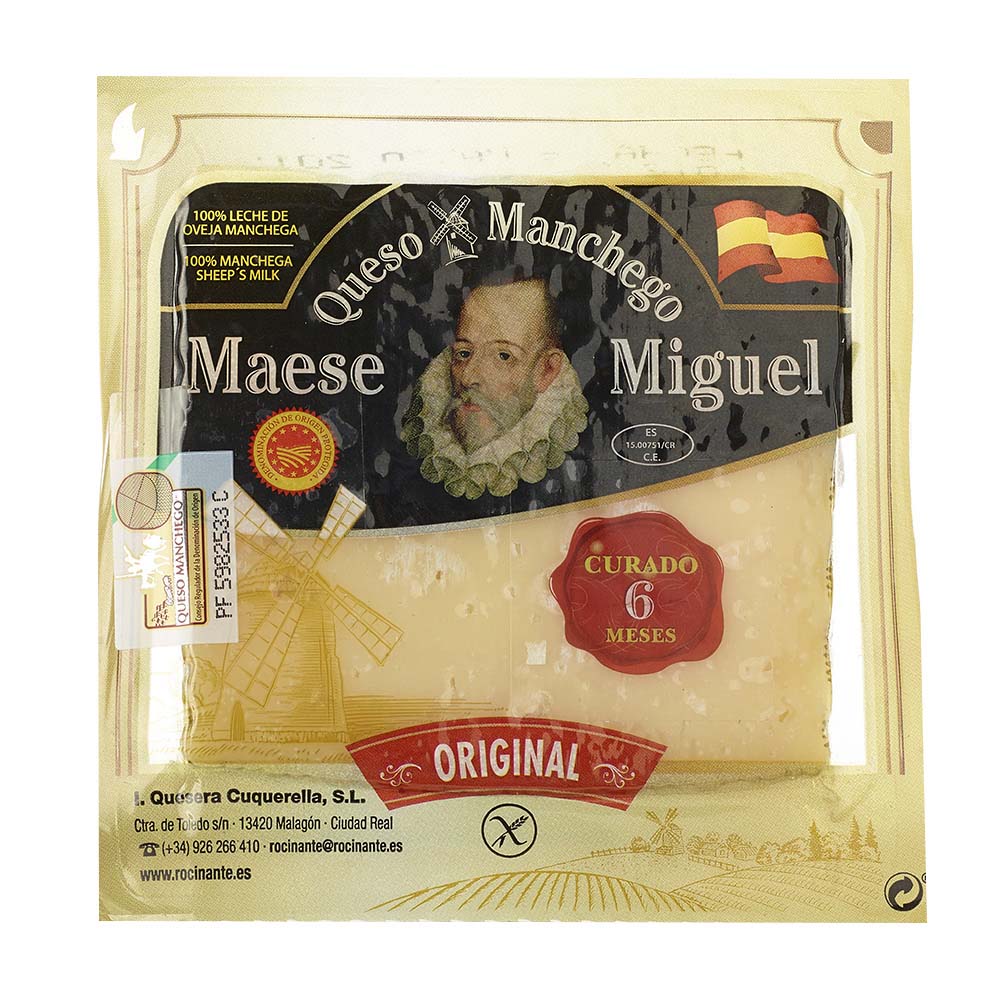 Queso Manchego Maese Miguel 6 Meses X150g - Tiendas Jumbo