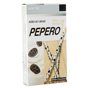 Galleta  de chocolate blanco bastón Pepero x 32g.