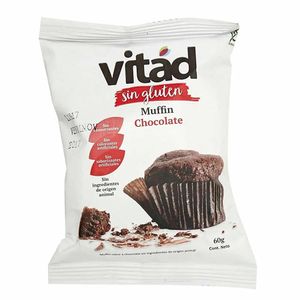 Muffin Vitad chocolate vegano x60g