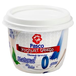 Yogurt Pasco griego natural sin dulce x 500 g