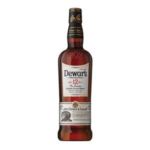 Whisky Dewars 12 años botella x750ml