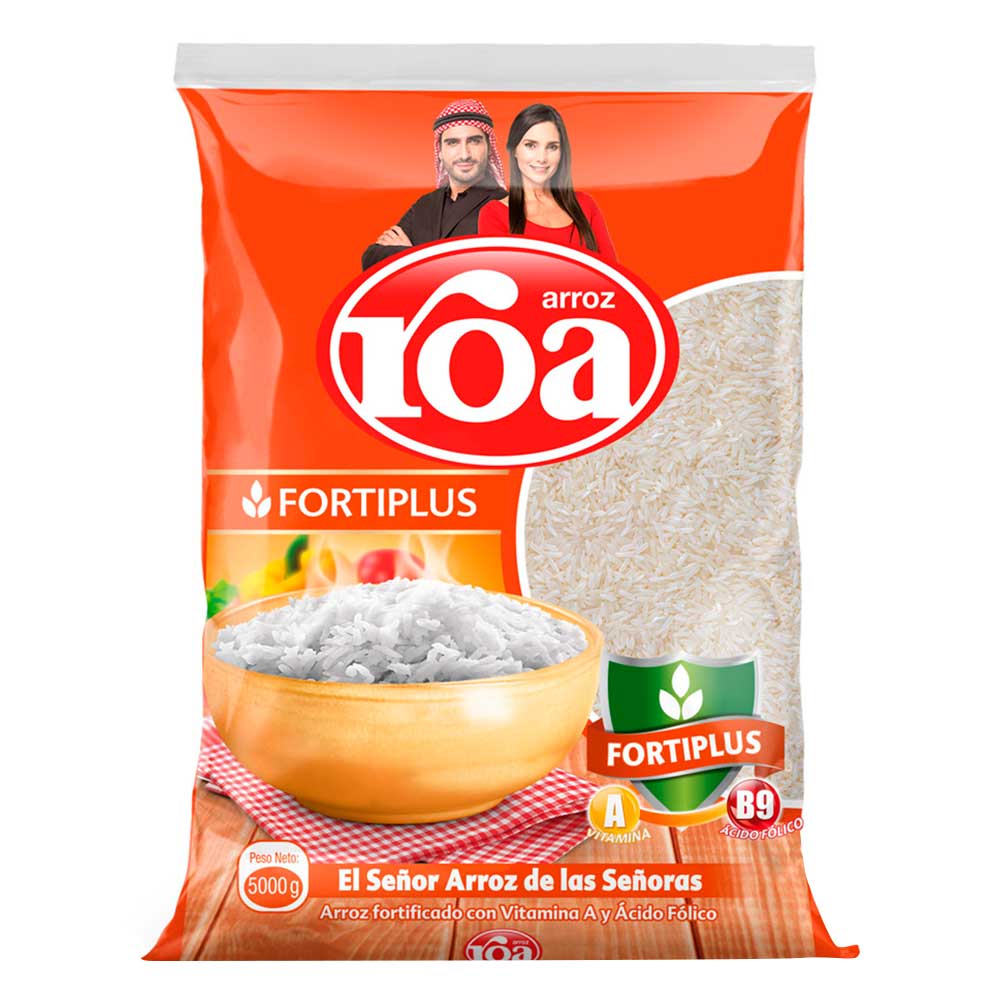 Arroz Roa Fortiplus X5kg | Tiendas Jumbo