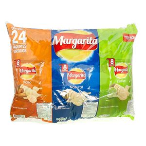 Papas fritas Margarita surtido x24und x600g