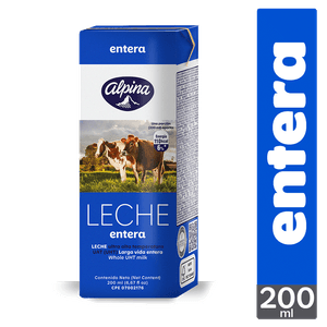 Leche Alpina entera x200ml