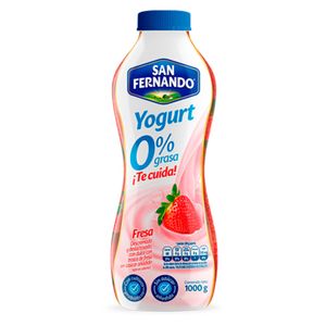 Yogurt San Fernando 0% grasa fresa x1000g