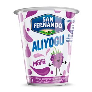 Bebida láctea Aliyogu San Fernando mora vaso x150ml