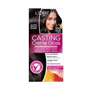 Kit Tinte L'Oréal Paris Casting Creme Gloss Negro 100