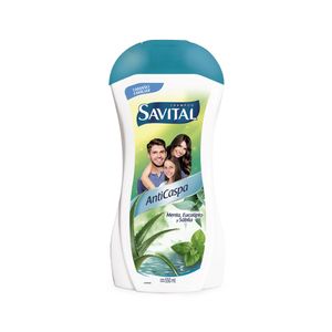 Shampoo savital anticaspa menta euca.sabilax550ml