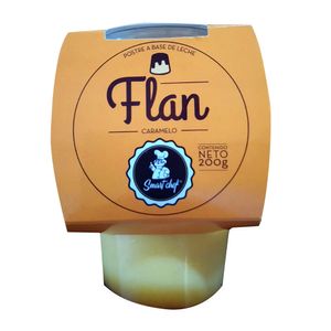 Flan Smart Chef caramelo x2und x200g