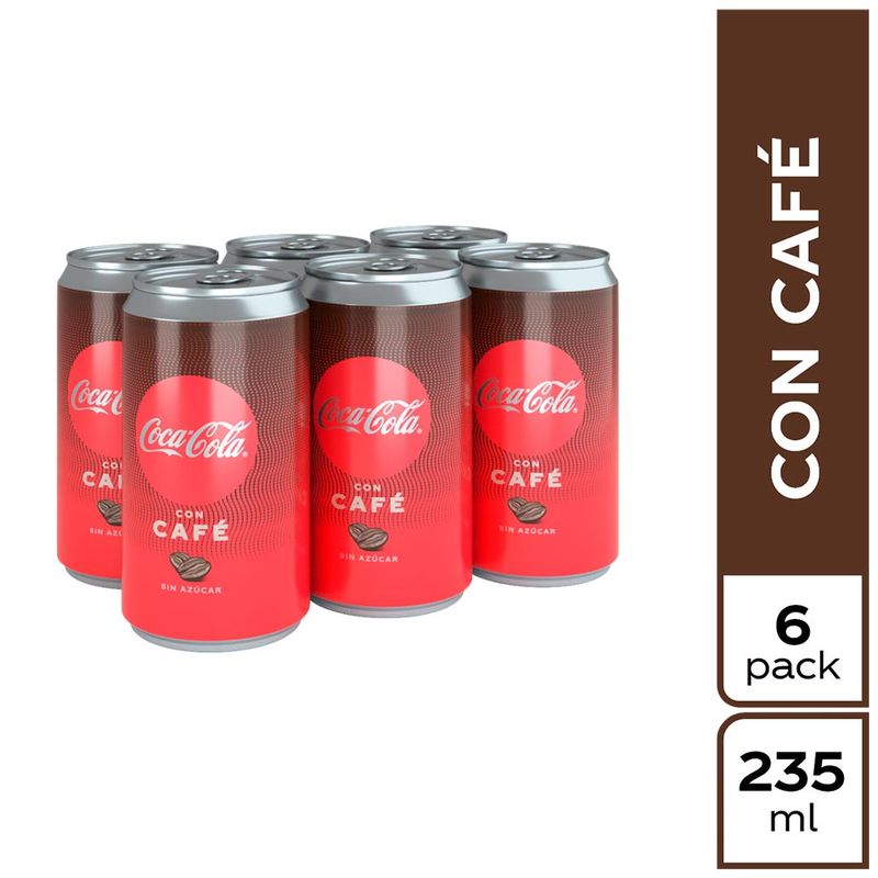 Hero-Image-Coca-Cola-Sin-Azucar-Cafe-235ml-6Pack