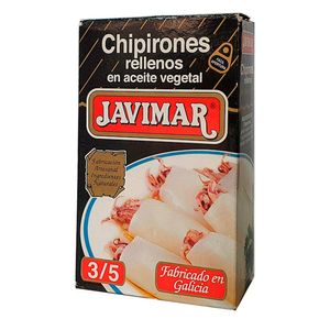 Chipirones javimar rellenos aceite vegetal x115g