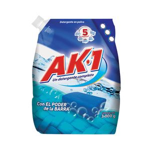 Detergente AK1 polvo poder barra x3000g