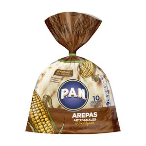 Arepa pan artensanas maiz extradelgada x10undx700g