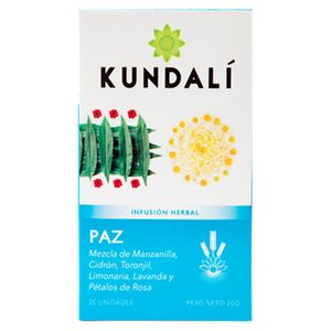 Infusión Kundali herbal paz x 20 x 20 g