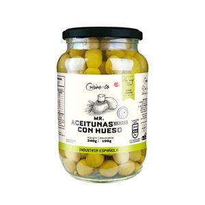 Aceitunas Cuisine&Co verdes hueso x340g