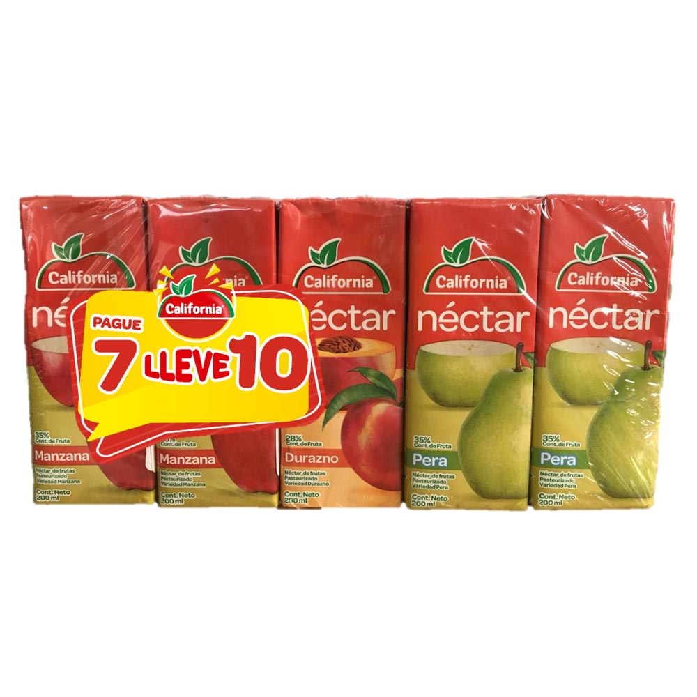 Nectar California Surtidox200mlc-upg.7lev.10 - Tiendas Metro