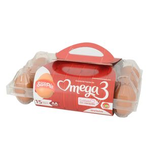 Huevos san pio omega 3 aa x15