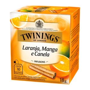 Infusion Twinings naranja mango canela x10und x18g