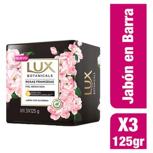 Jabon lux botanicals rosas francesas x3undx125gc-u